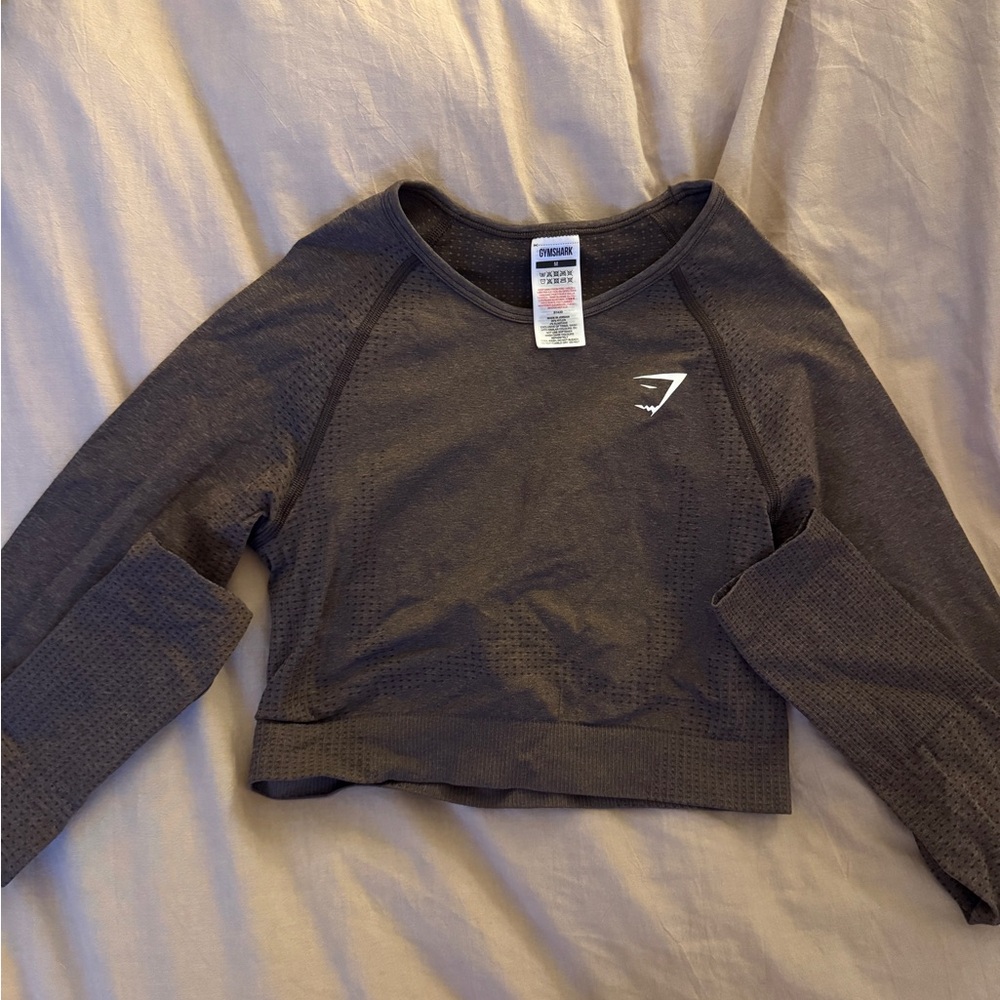 Gymshark Cropped Long Sleeve Top